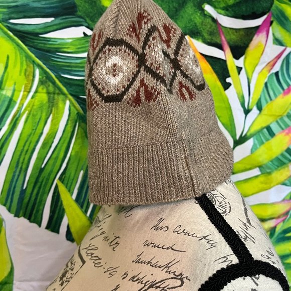 Carhartt Women’s One Size Tan Brown Mocha Wool Acrylic Outdoor Camping Beanie - Picture 2 of 7